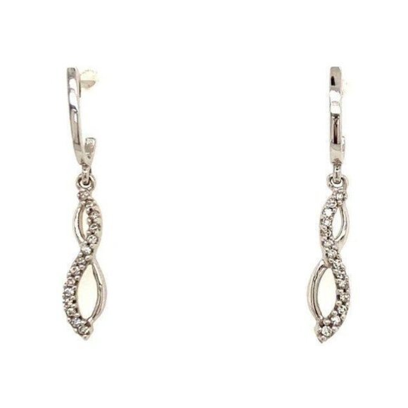 Kay Jewelers Jewelry - 10KT Diamond Drop Earrings. Never worn